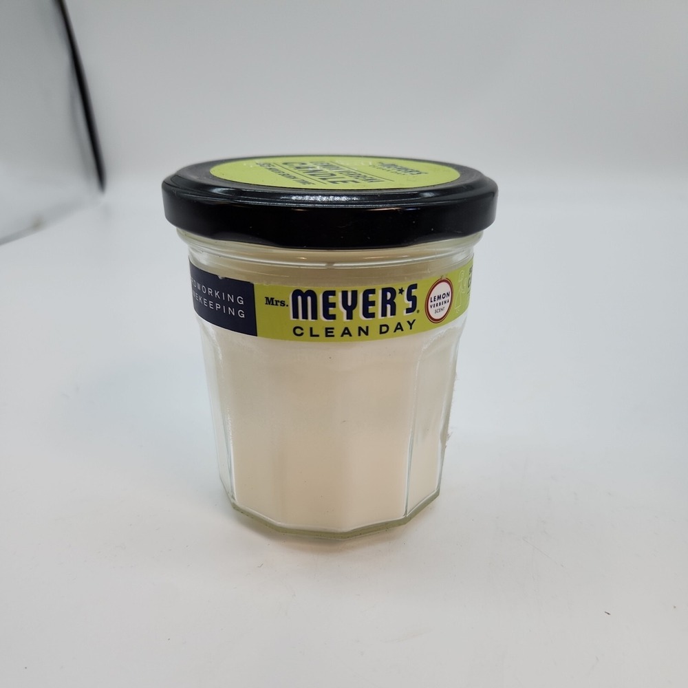 Mrs. Meyer's Clean Day Candle,‎ Lemon Verbena, 7.2 oz new